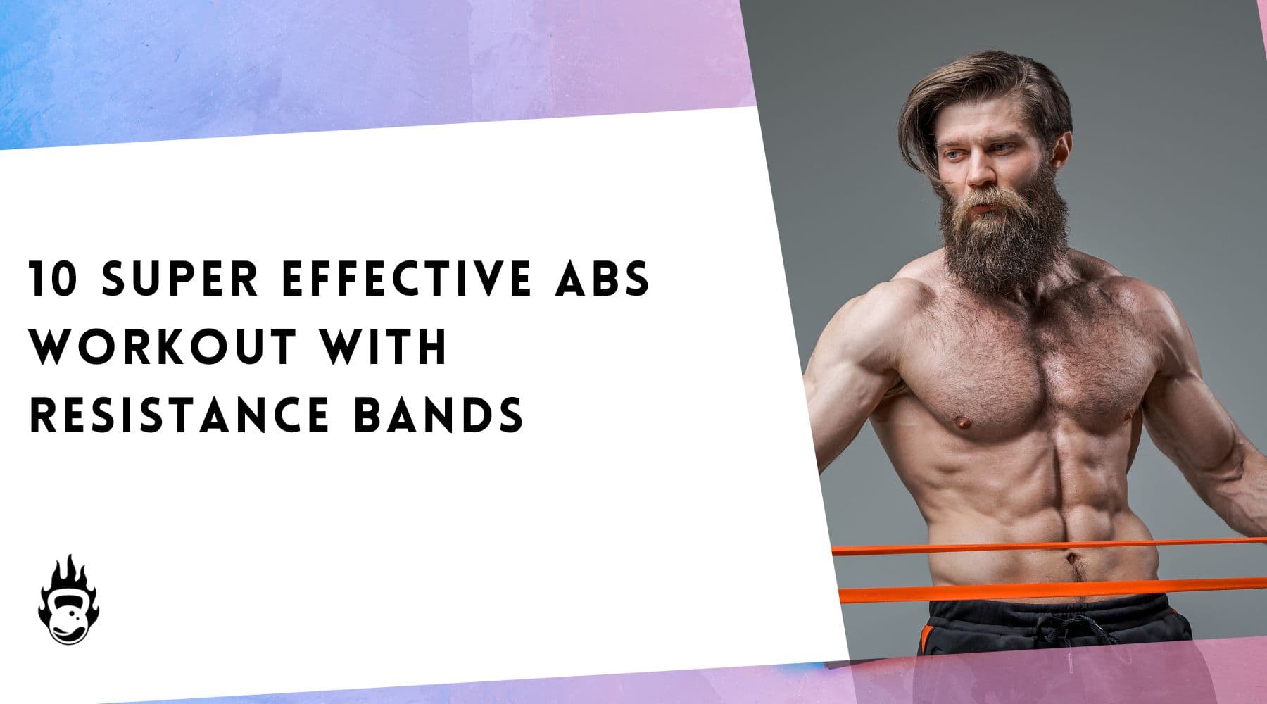 abs workout with resistance band