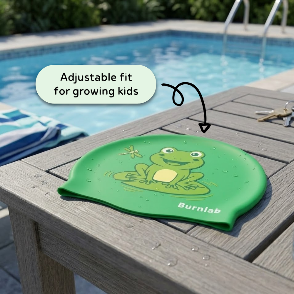 Comfort-Fit Swimming Cap for Kids