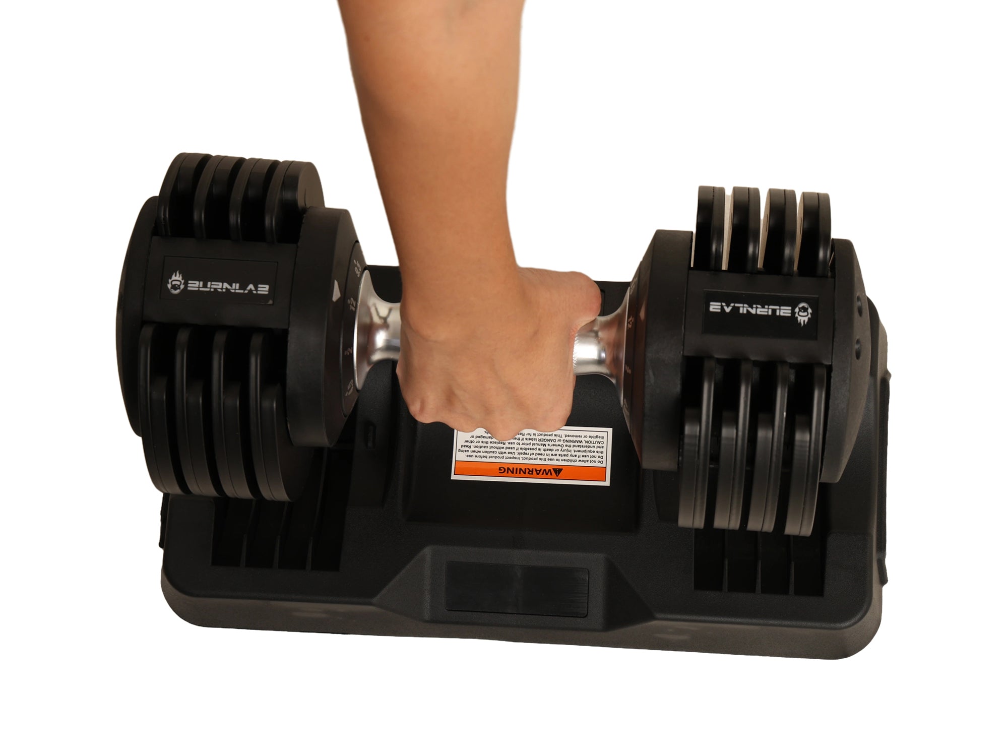 Burnlab Axis Mini Adjustable Dumbbell Set (2-12 kgs)