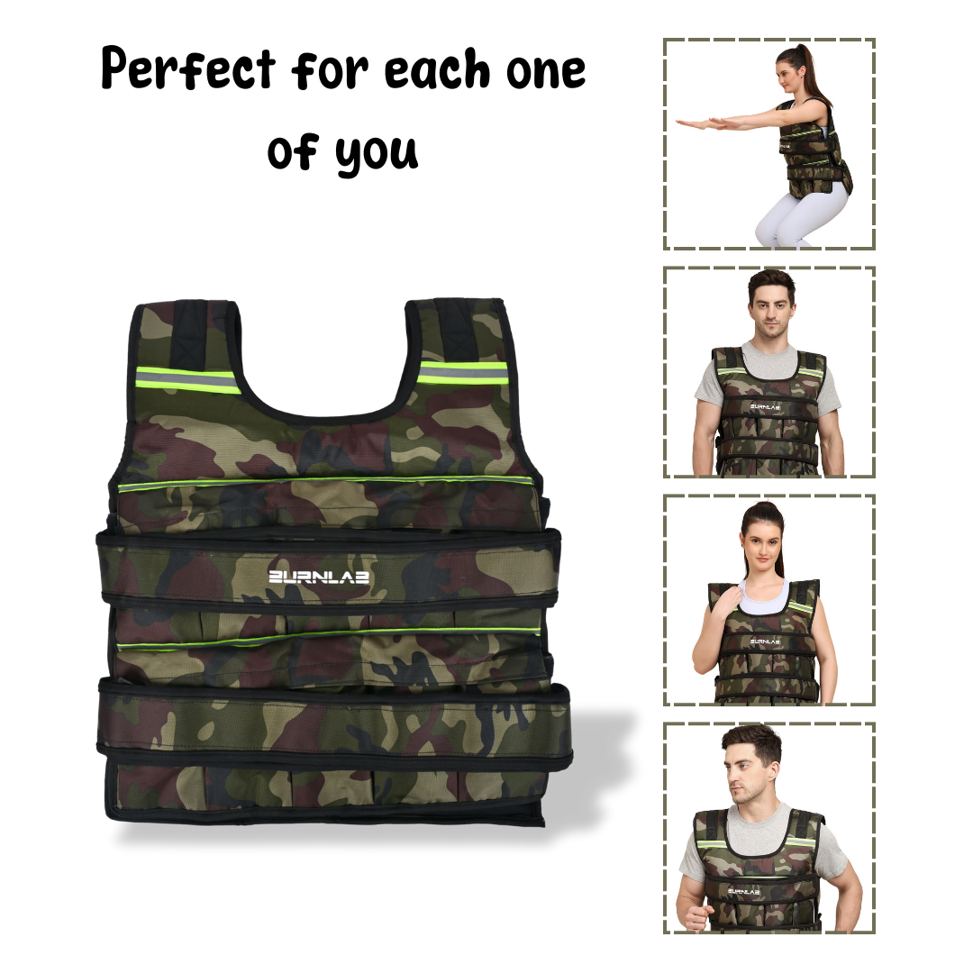 Burnlab Adjustable Weight vest Jacket