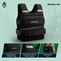 Burnlab Adjustable Weight vest Jacket