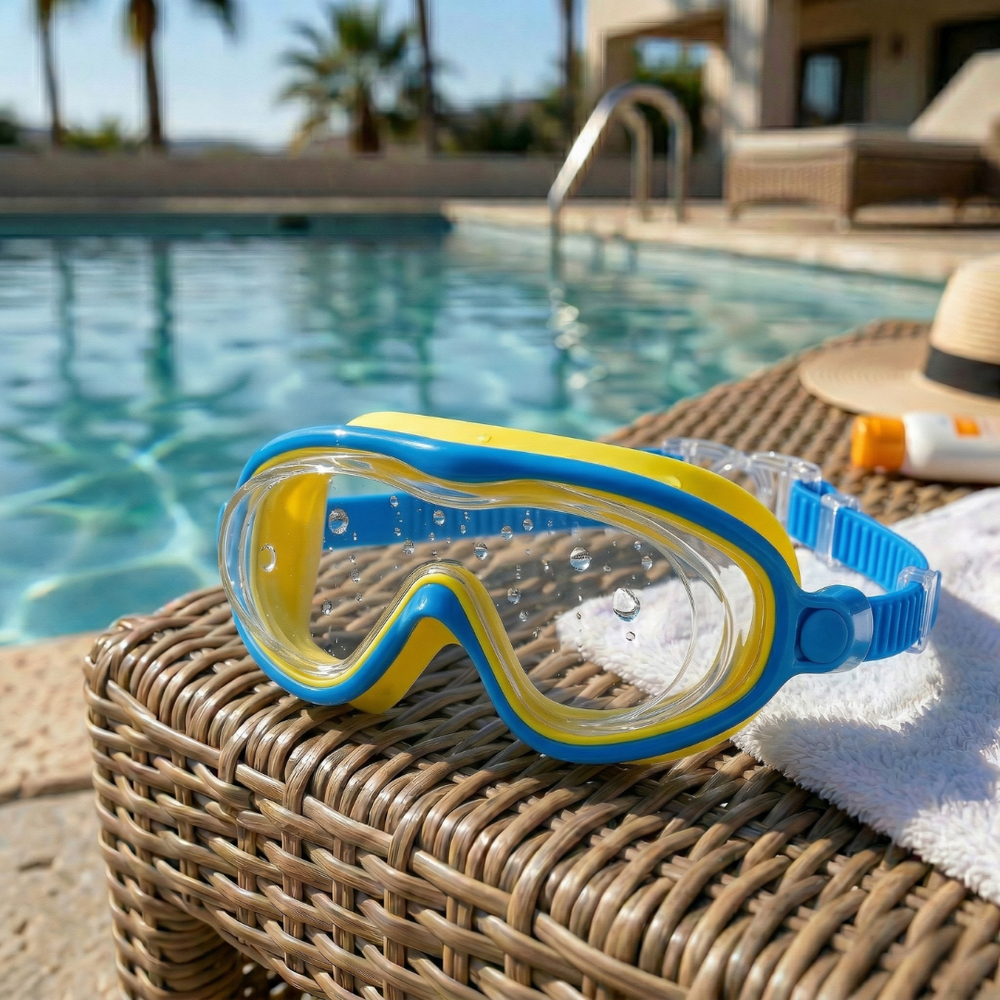 Power-Lens Swimming Goggles for Clear, Confident Swims for Kids