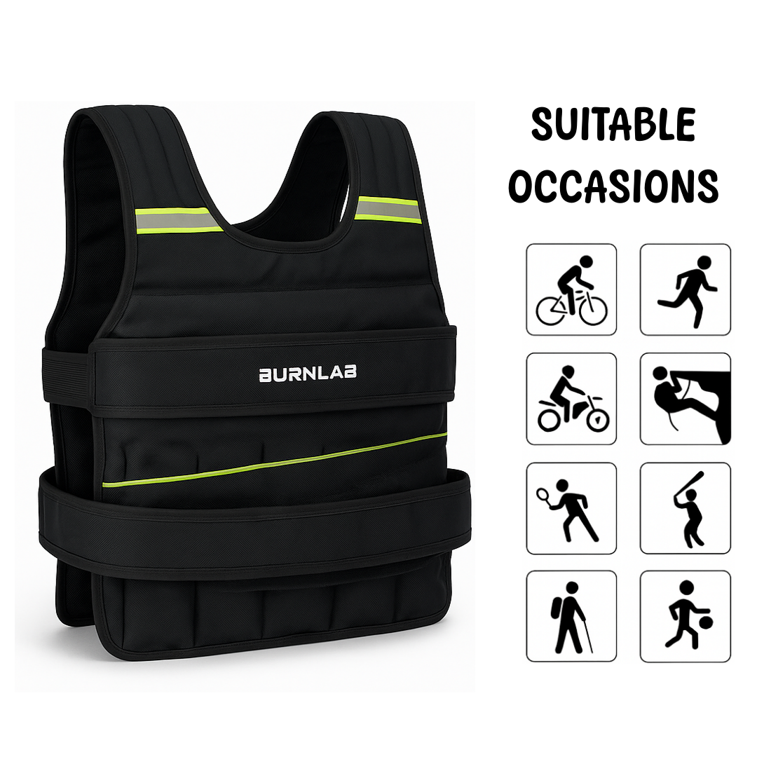 Burnlab Adjustable Weight vest Jacket