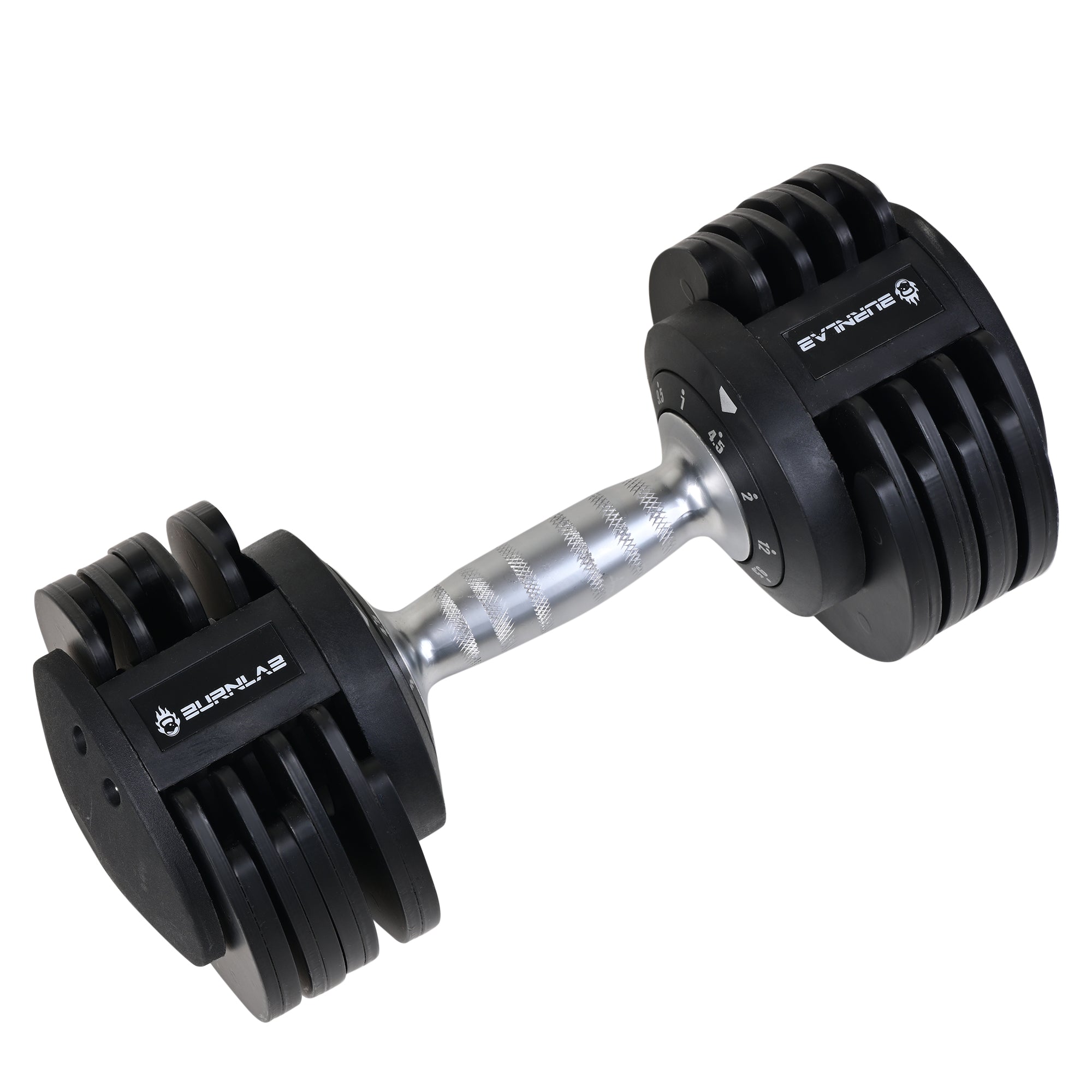 Burnlab Axis Mini Adjustable Dumbbell Set (2-12 kgs)