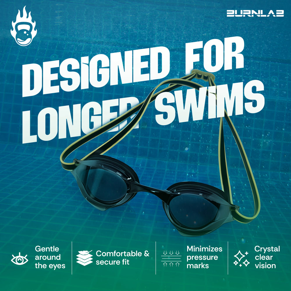 Leak-Resistant Swimming Goggles for Clear, Comfortable Swim