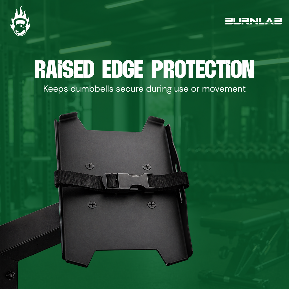 Burnlab Adjustable dumbbell Stand