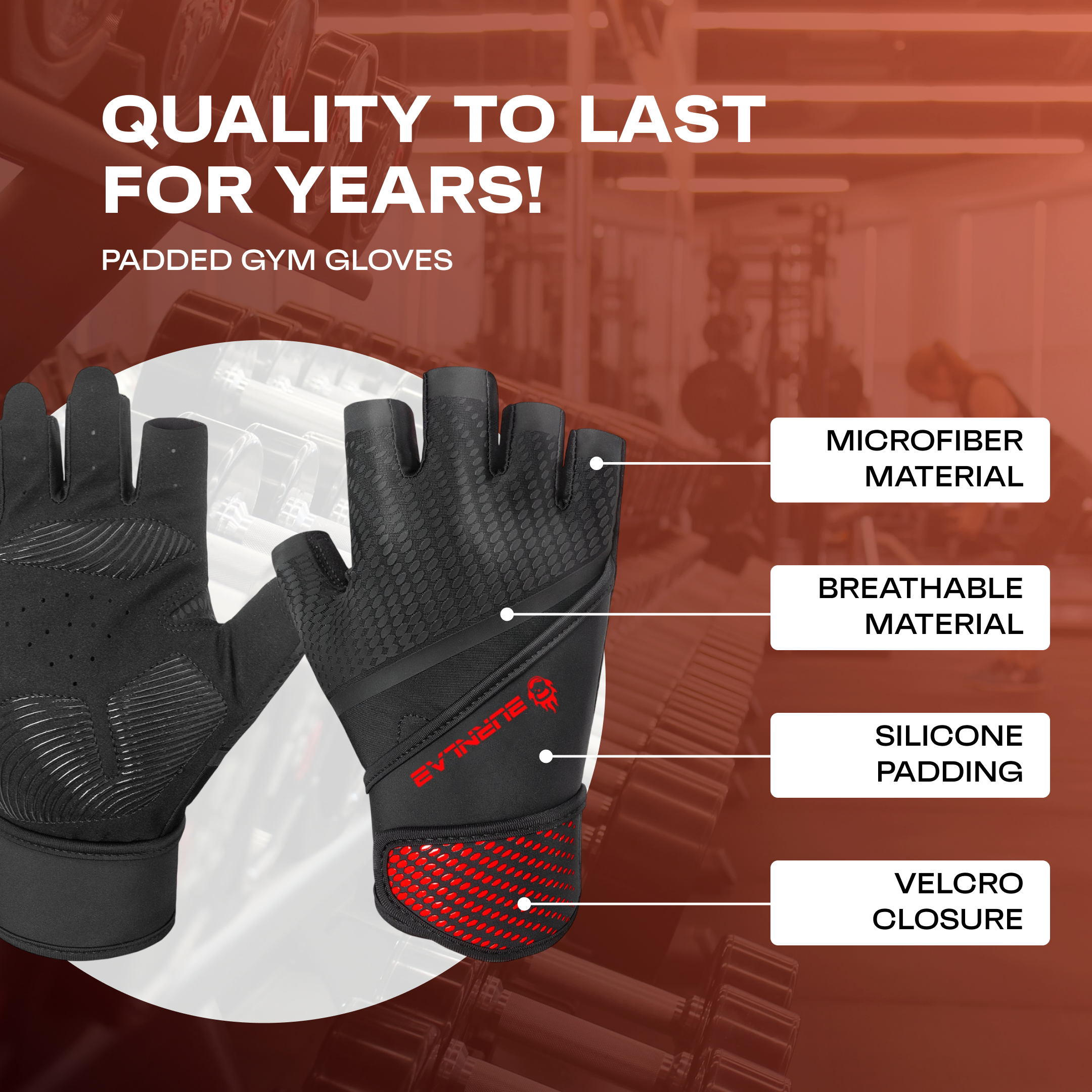 Flex Wrist Support Gym Gloves