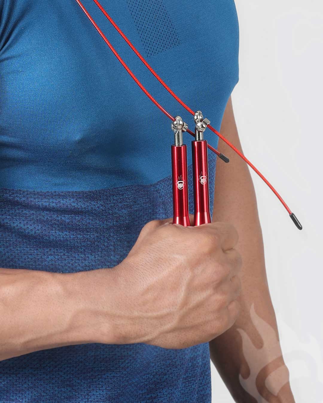 Active Metallic Handles Speed Rope - Burnlab.Co