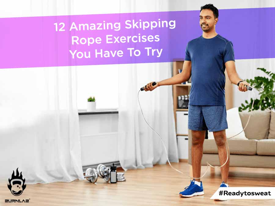 Skipping rope exercise