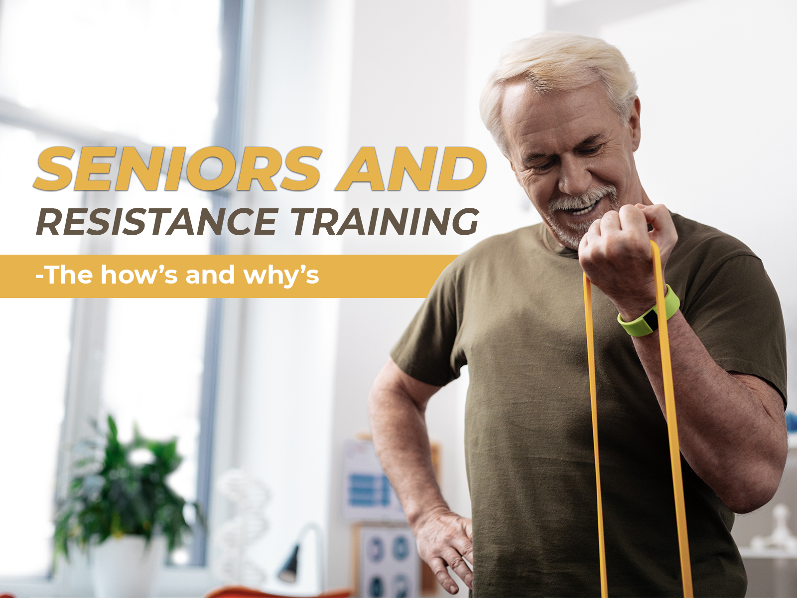 Seniors and Resistance Training - The How's and Why's