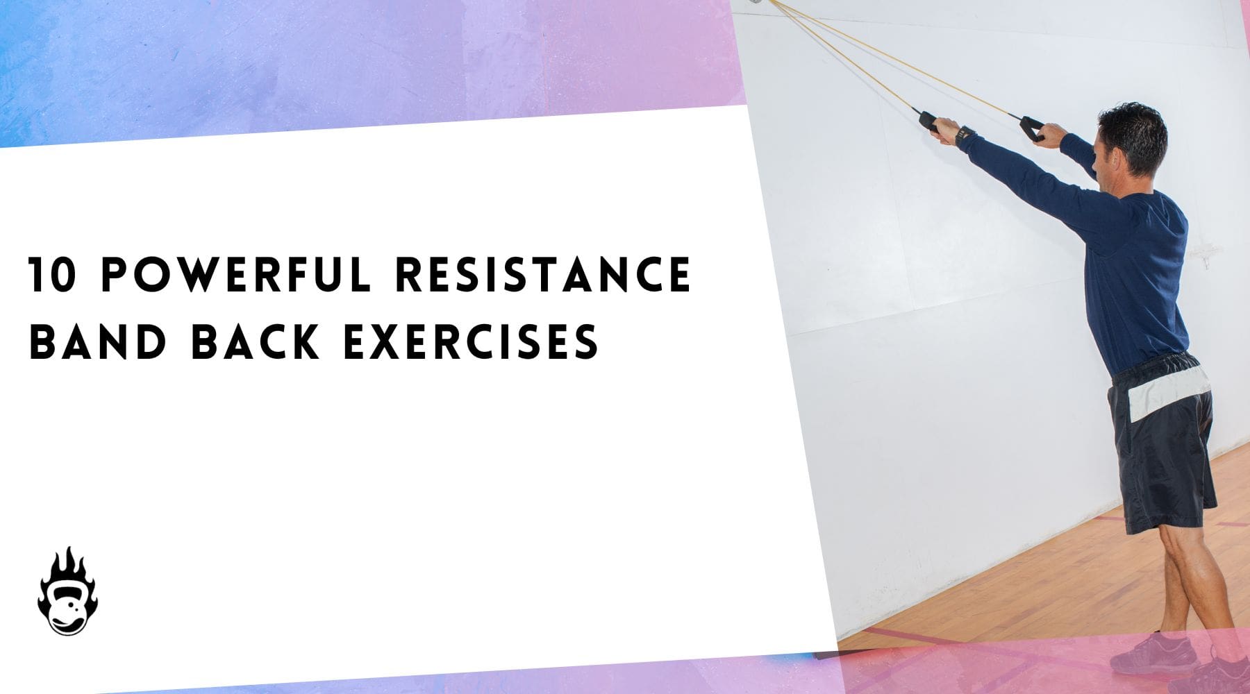resistance band back exercises