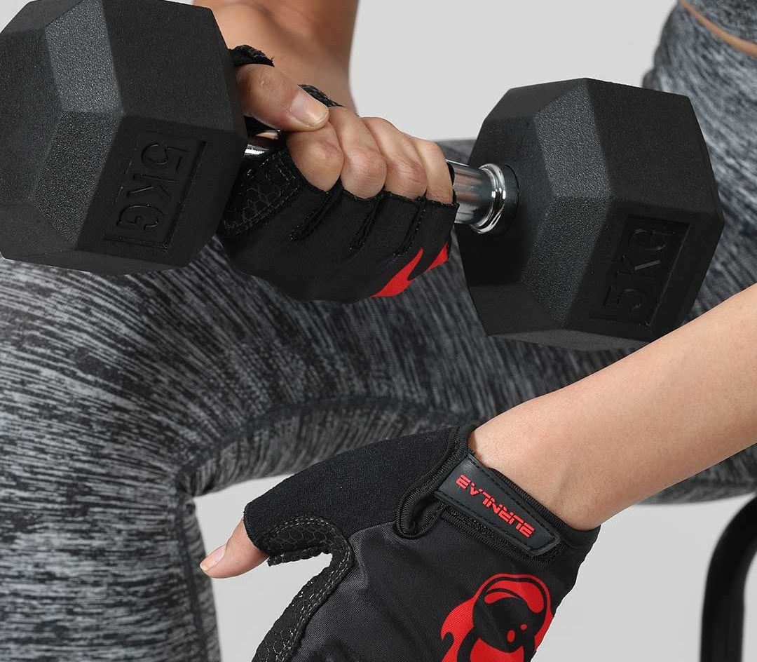Women weight lifting gloves