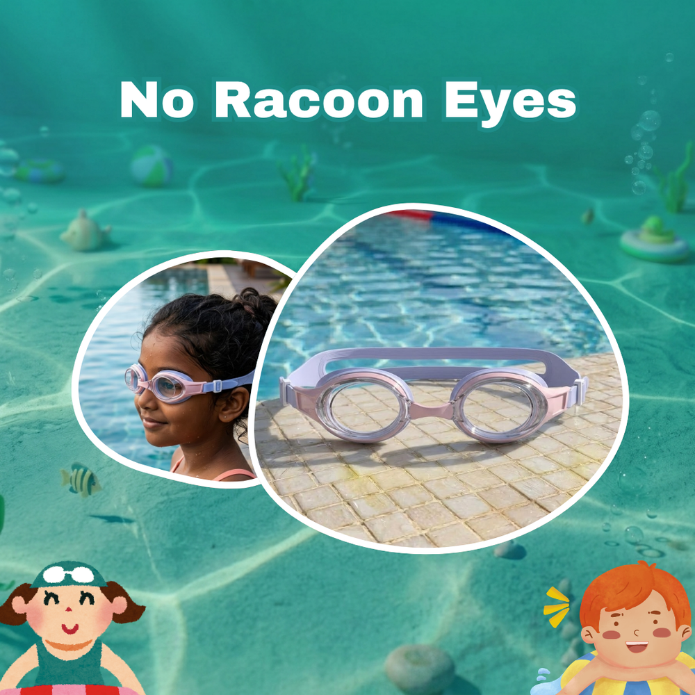 Clear-Lens Swimming Goggles for Clear, Confident Swims for Kids