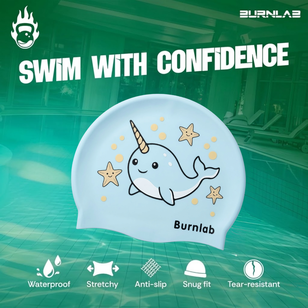 Comfort-Fit Swimming Cap for Kids