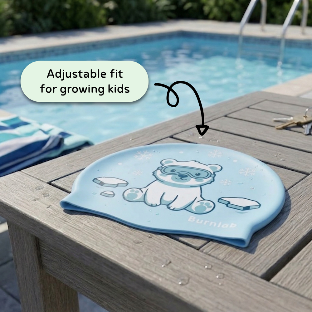Comfort-Fit Swimming Cap for Kids