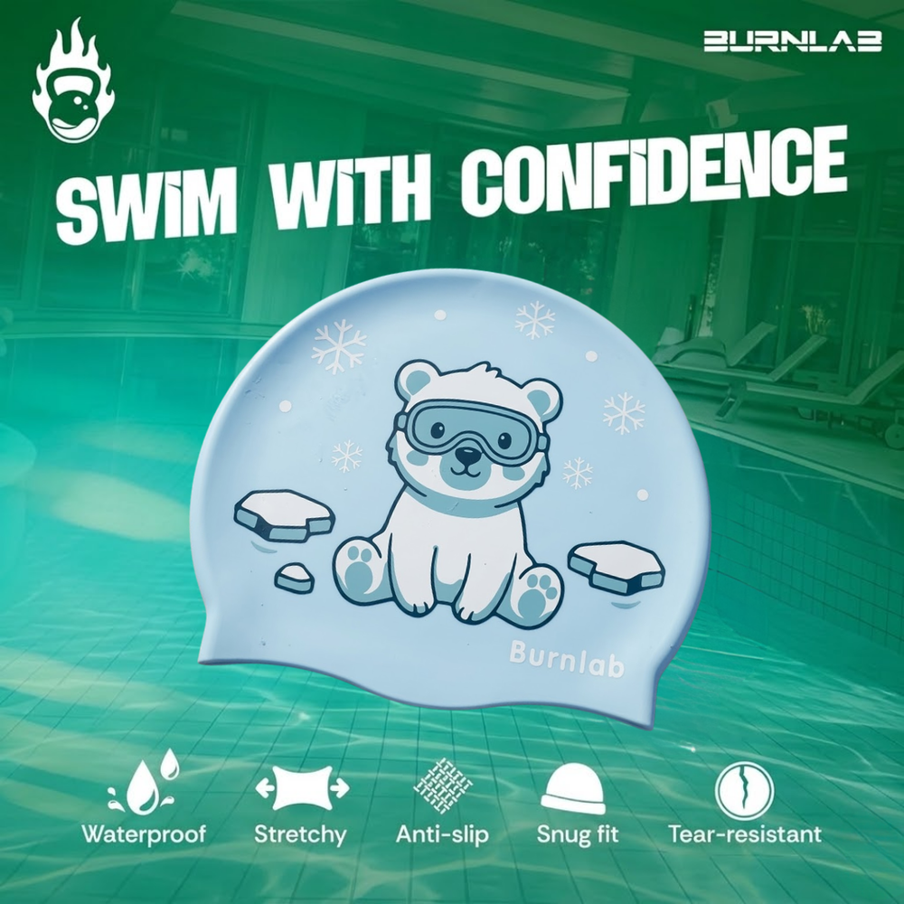 Comfort-Fit Swimming Cap for Kids