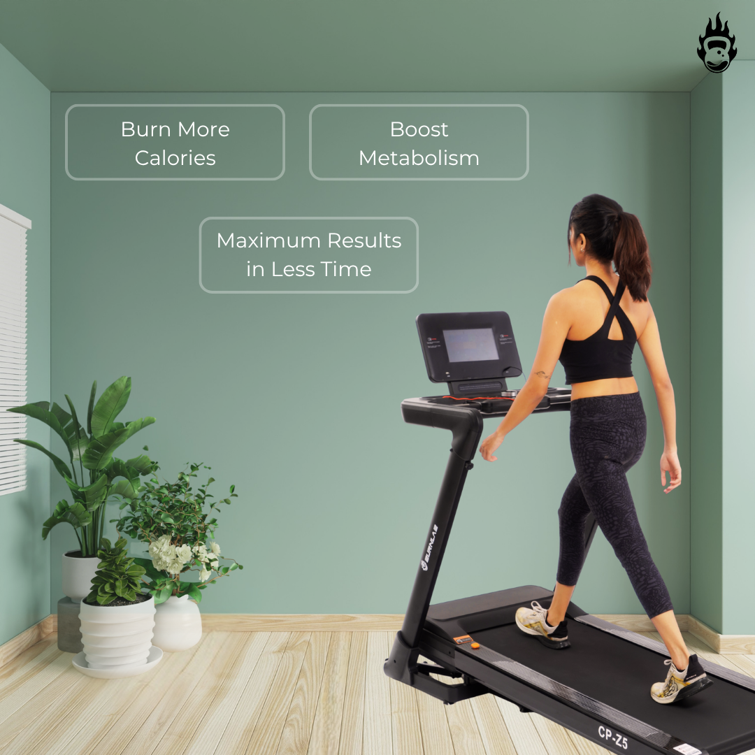 Burnlab Treadmill Pro 3.2 - 15% incline, 10.1" TFT Screen