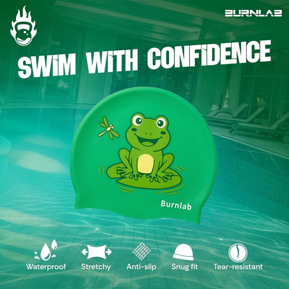 Comfort-Fit Swimming Cap for Kids