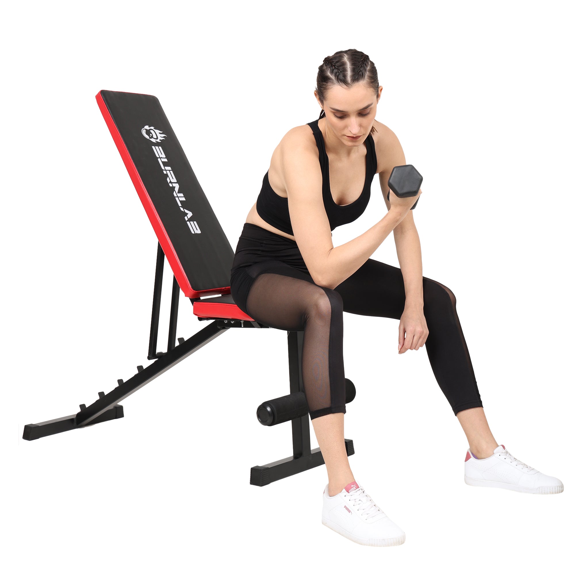 Heavy Duty Adjustable Incline Decline & Flat Workout Bench for Home, Gym, Strength Training, Abdominal and Full Body Workout