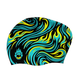 Comfort-Fit Silicone Swimming Cap for Kids with Longer Hair