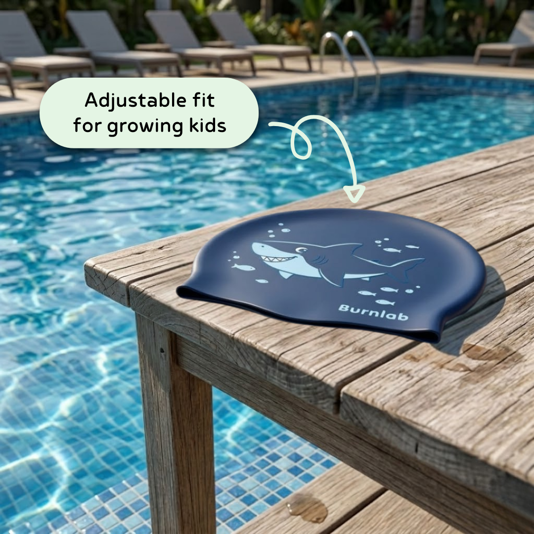 Comfort-Fit Swimming Cap for Kids