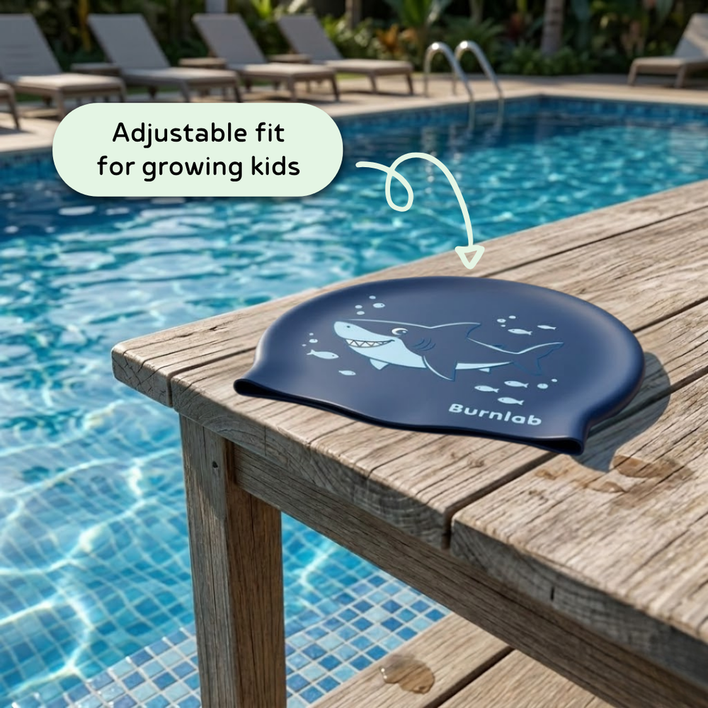 Comfort-Fit Swimming Cap for Kids