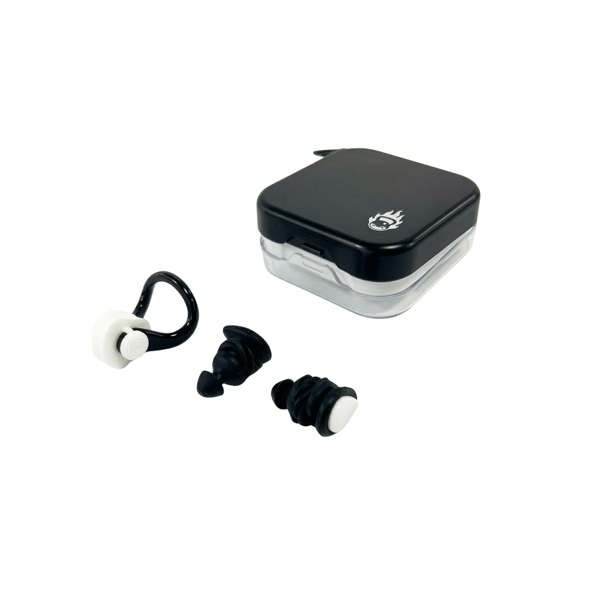 Swim Earplugs & Nose Clip Set For A Comfortable Swim For Adults