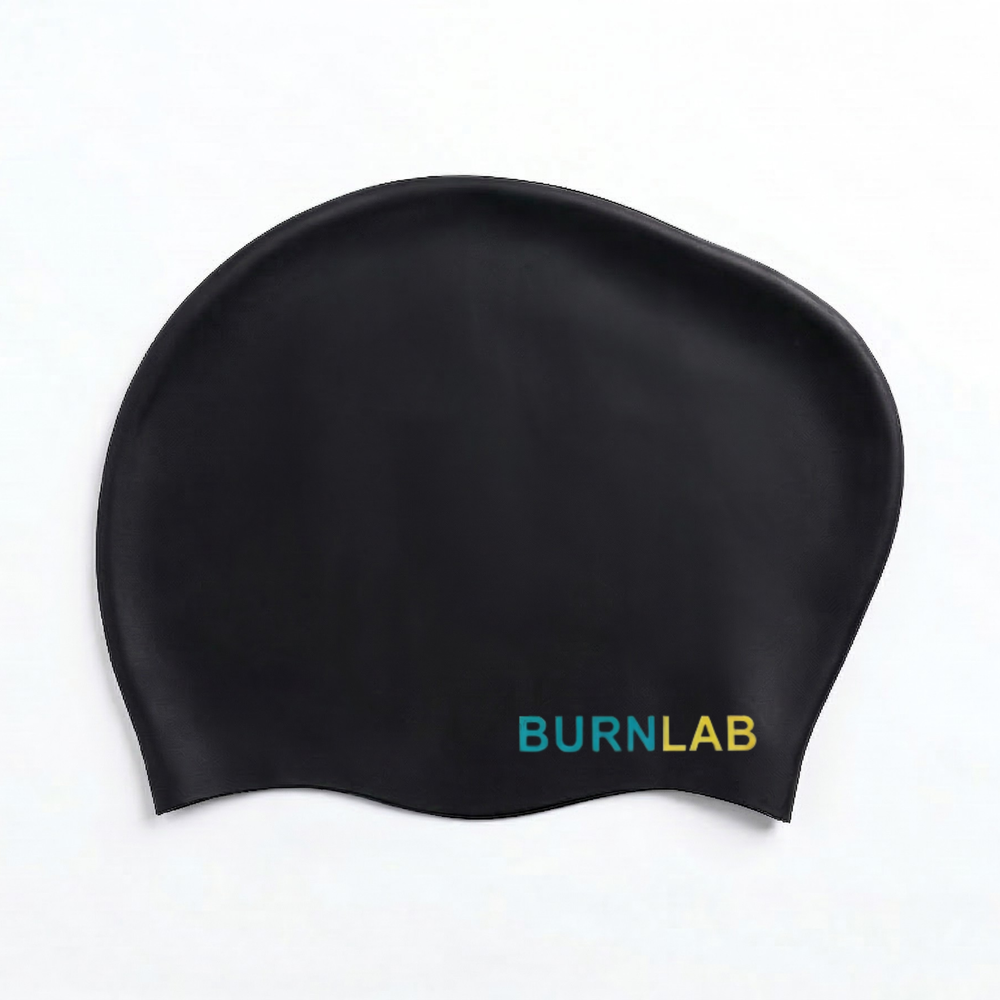 Comfort-Fit Silicone Swimming Cap for Kids with Longer Hair