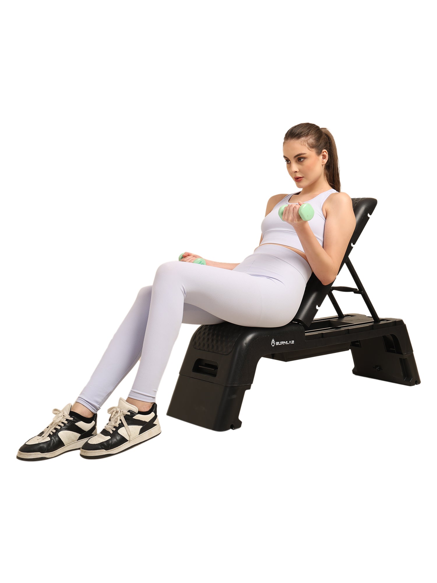 Burnlab StepPro: 2-in-1 Stepper & Workout Bench