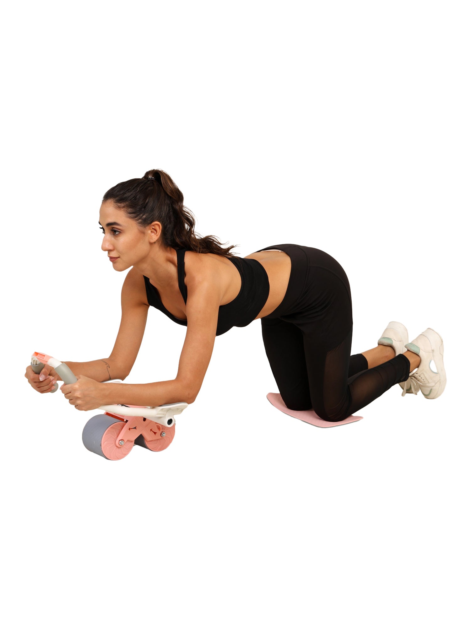 Ab roller Wheel, 2 In 1 For Abs Workout with Phone Stand