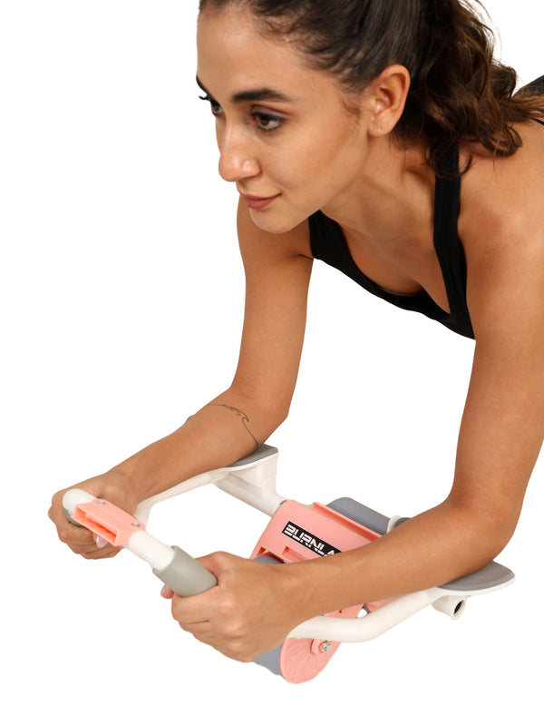 Ab roller Wheel, 2 In 1 For Abs Workout with Phone Stand