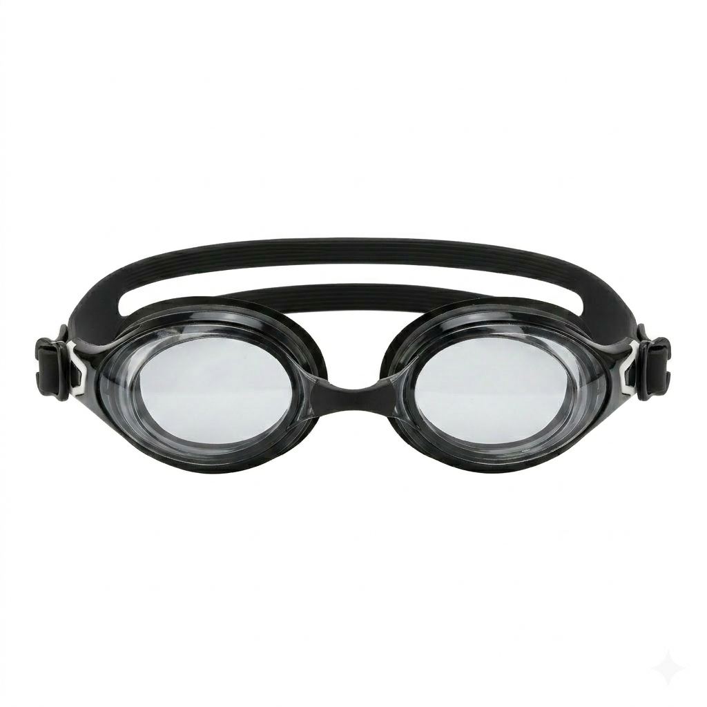 Power-Lens Swimming Goggles for Sharper Underwater Vision