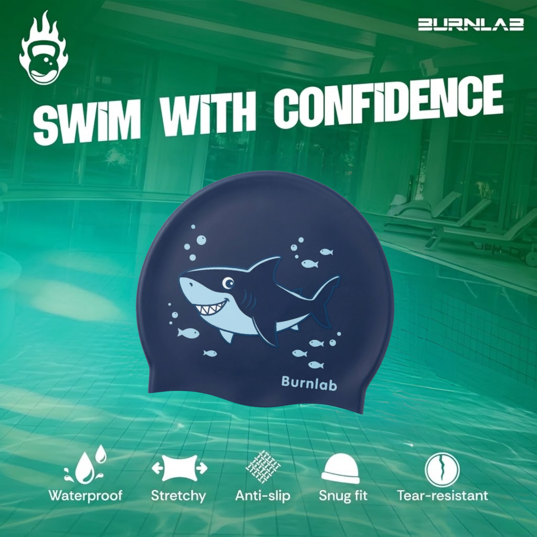 Comfort-Fit Swimming Cap for Kids