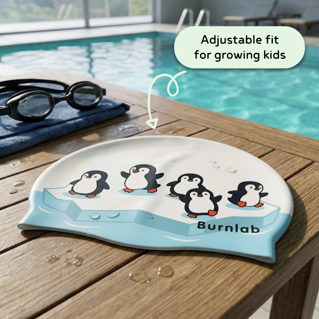Comfort-Fit Swimming Cap for Kids