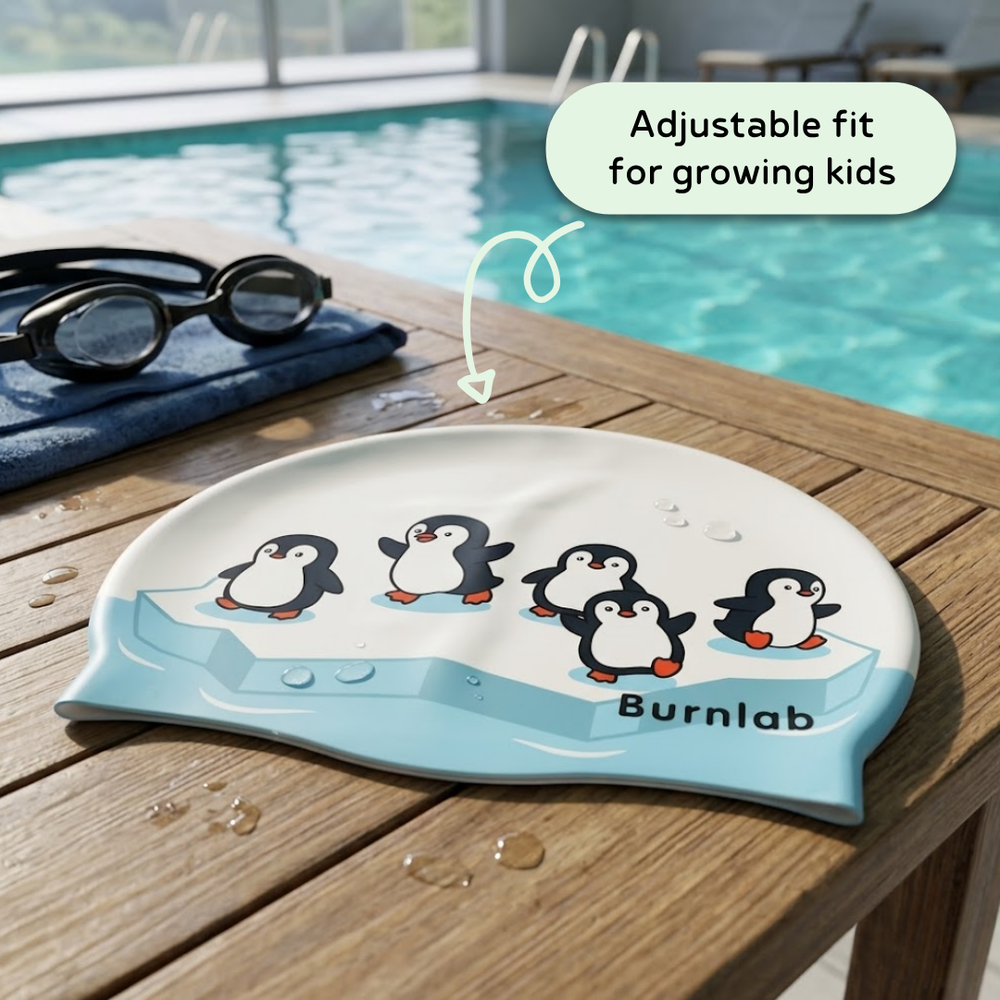 Comfort-Fit Swimming Cap for Kids