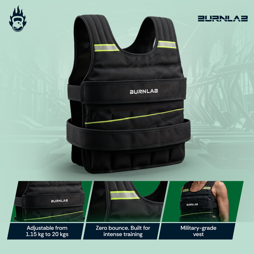 Burnlab Adjustable Weight vest Jacket