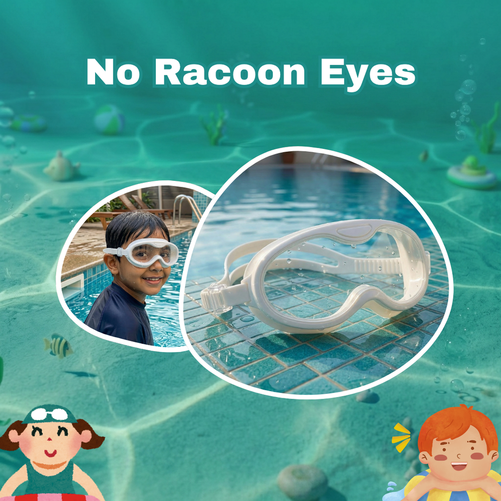 Clear-Lens Swimming Goggles for Clear, Confident Swims for Kids