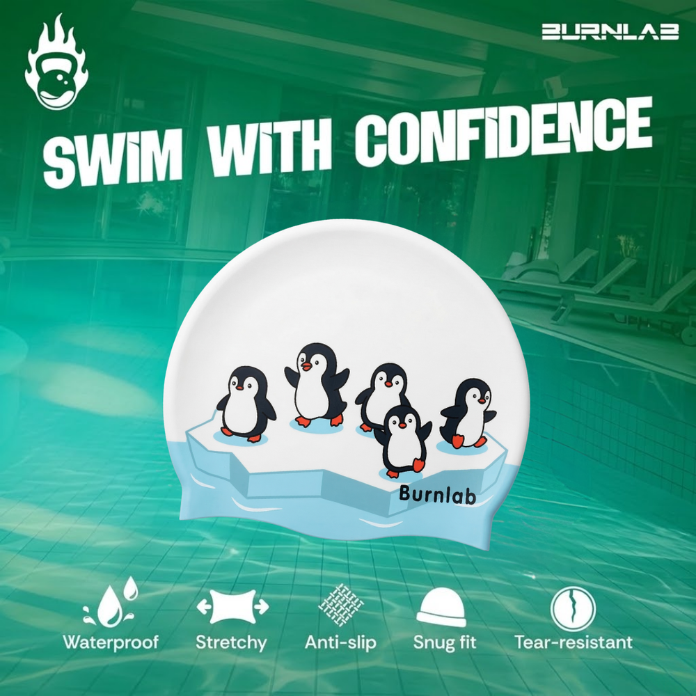 Comfort-Fit Swimming Cap for Kids