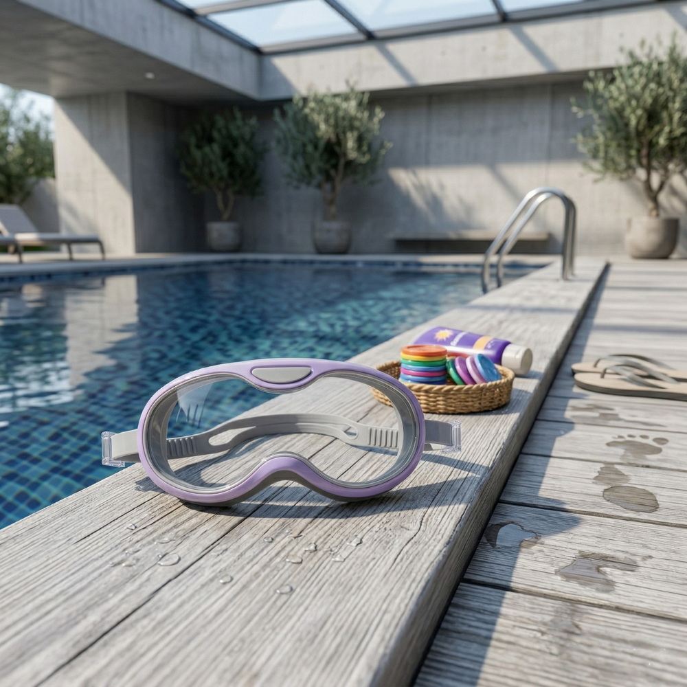 Clear-Lens Swimming Goggles for Clear, Confident Swims for Kids