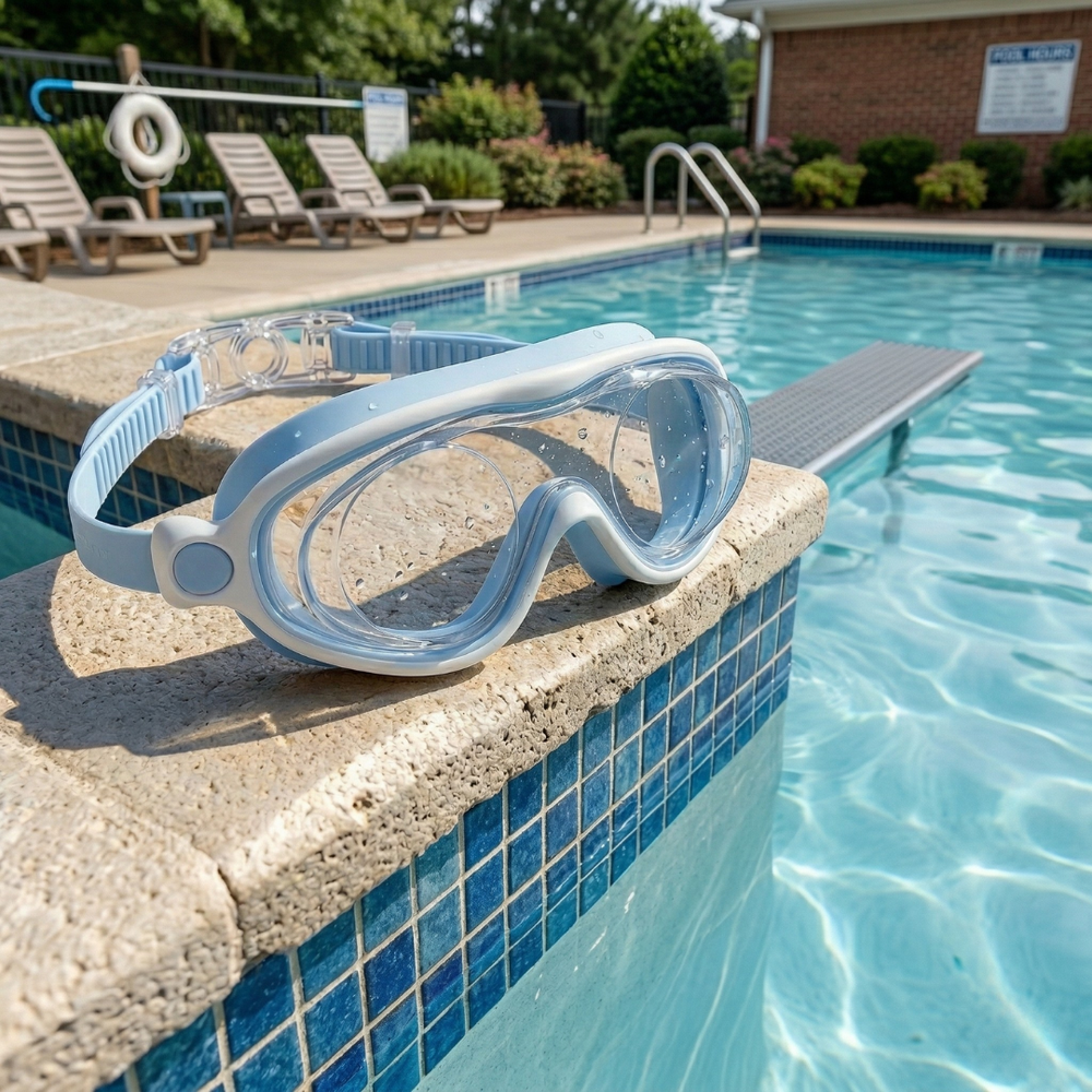 Power-Lens Swimming Goggles for Clear, Confident Swims for Kids