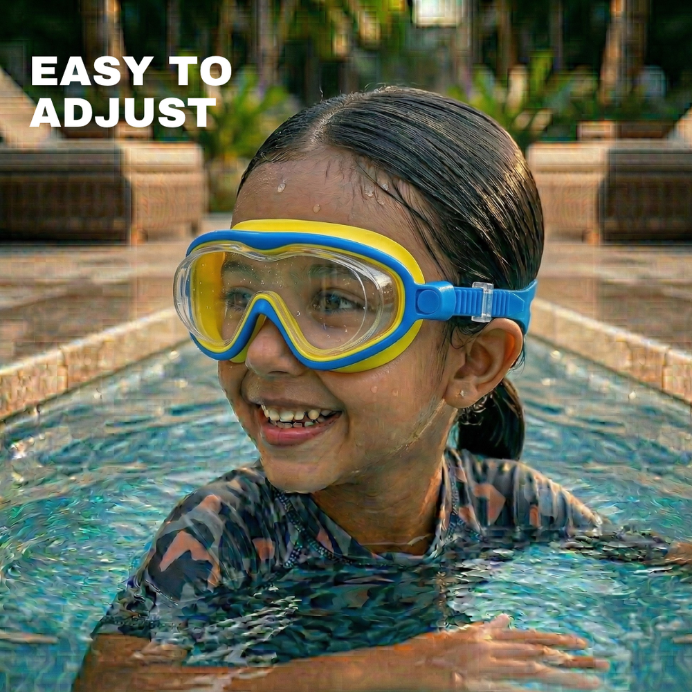 Power-Lens Swimming Goggles for Clear, Confident Swims for Kids