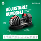Burnlab Axis Plus Adjustable Dumbbells