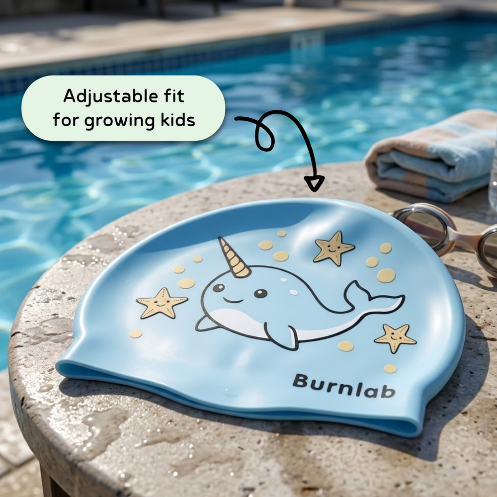 Comfort-Fit Swimming Cap for Kids