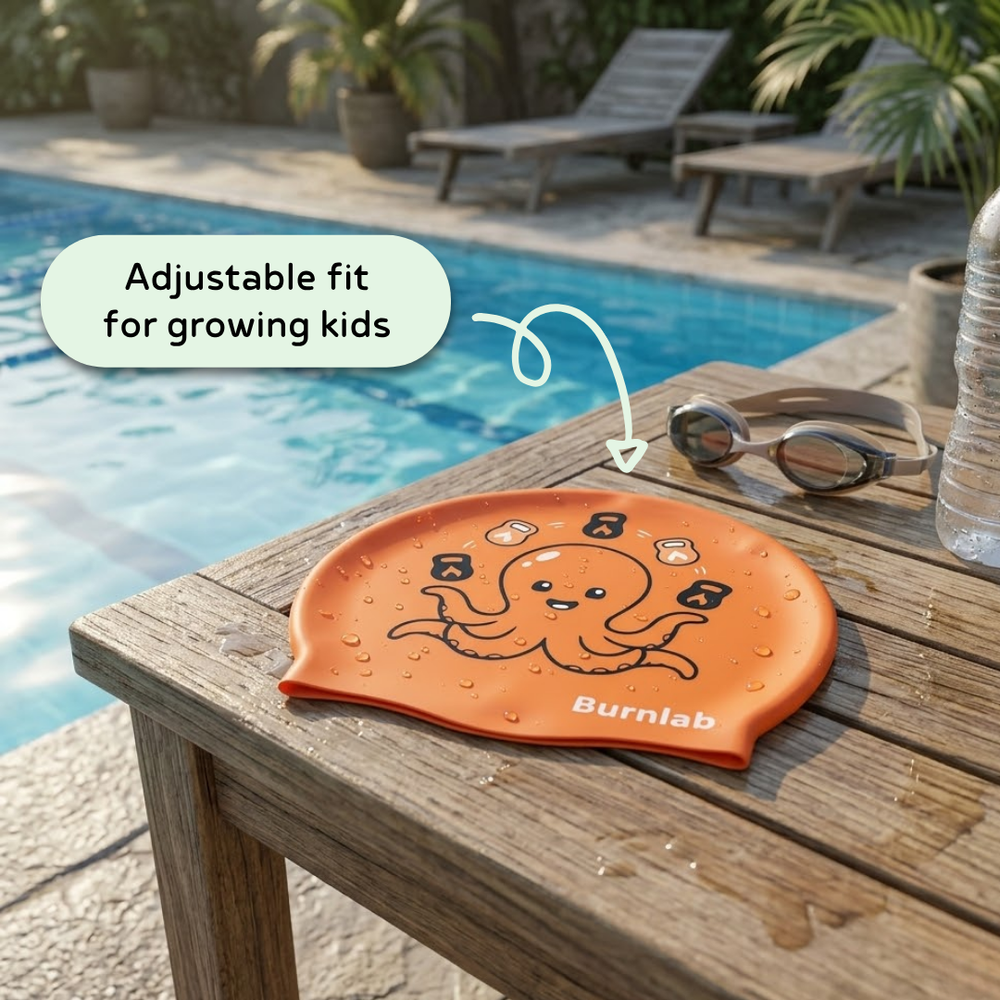 Comfort-Fit Swimming Cap for Kids
