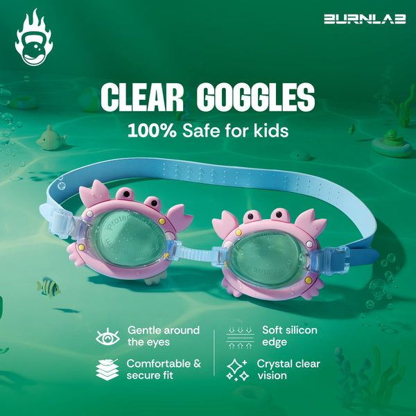 Leak-Resistant Swimming Goggles for Clear, Comfortable Swim