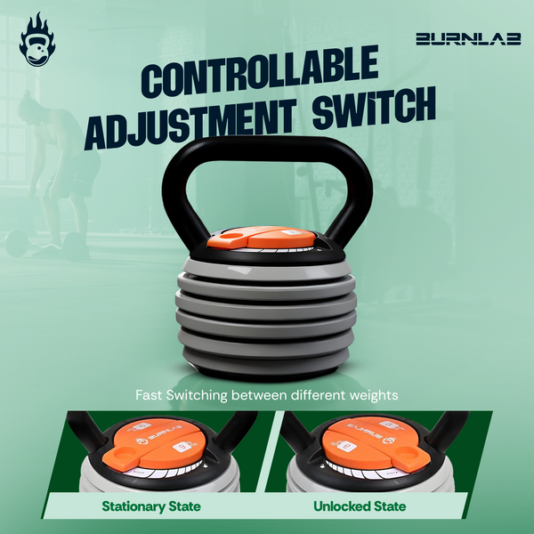Burnlab Orbit Adjustable Kettlebell