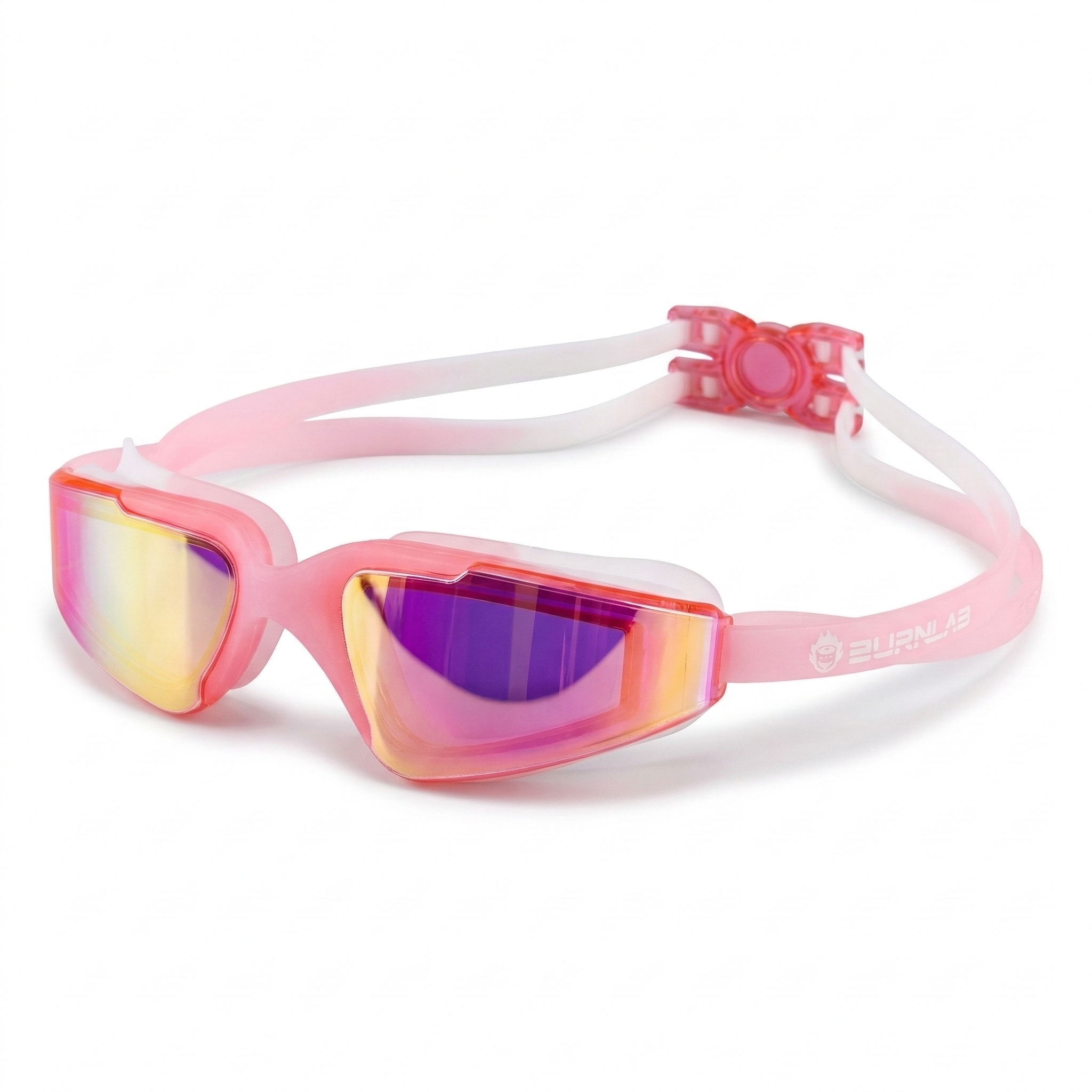 Kids Mirrored-Lens Swimming Goggles for Reduced Glare