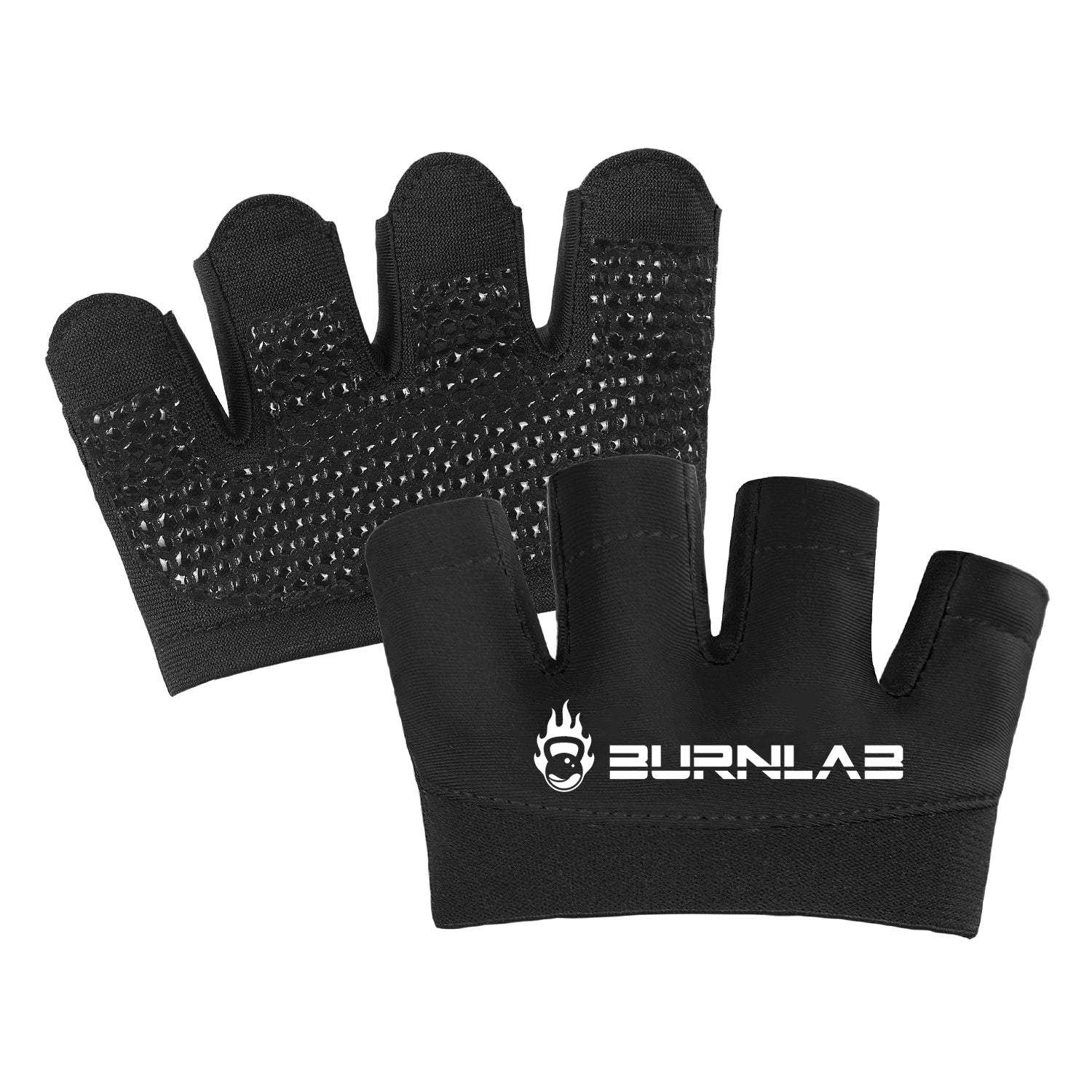 Short Micro Weight Lifting Gloves - Grip Pads