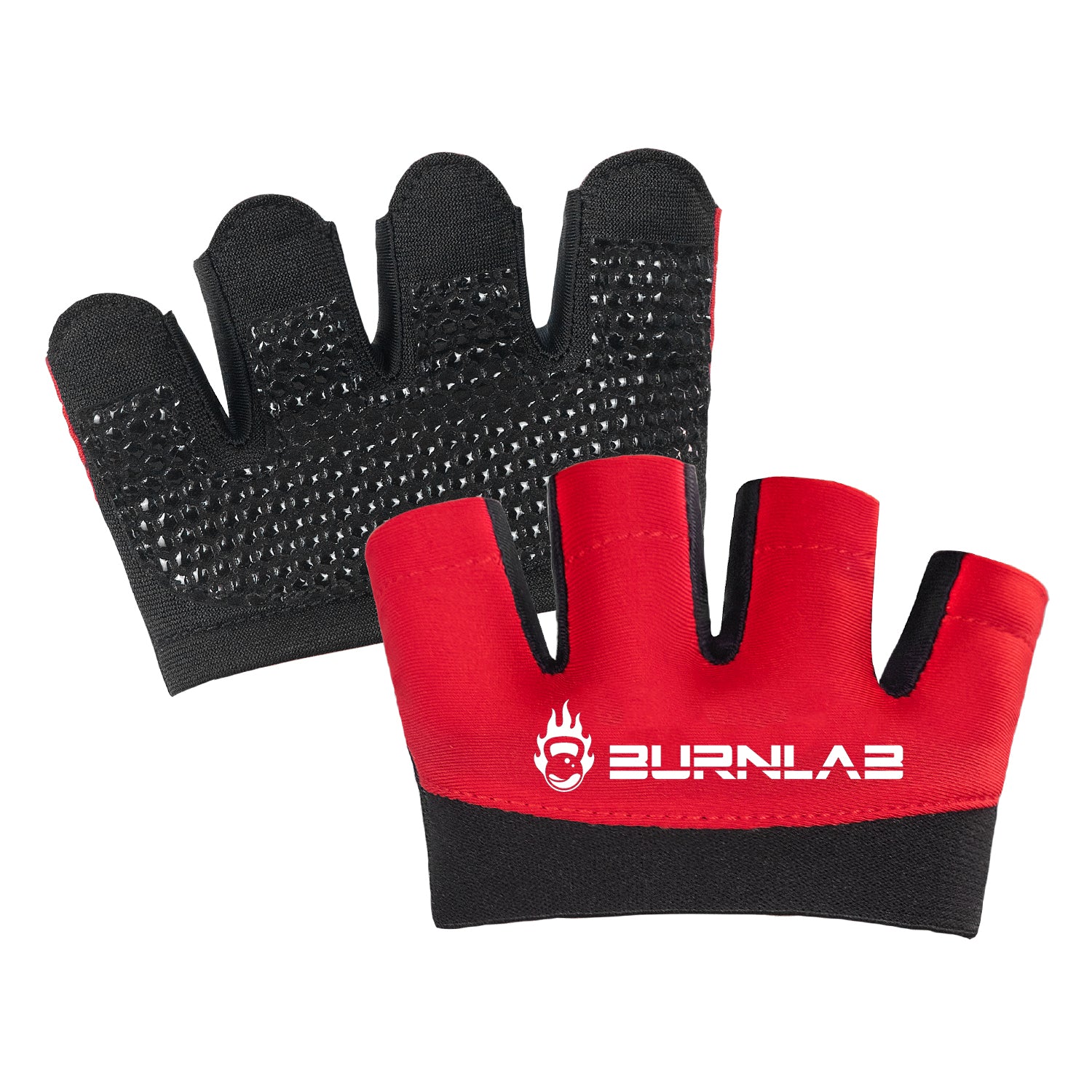 Short Micro Weight Lifting Gloves - Grip Pads