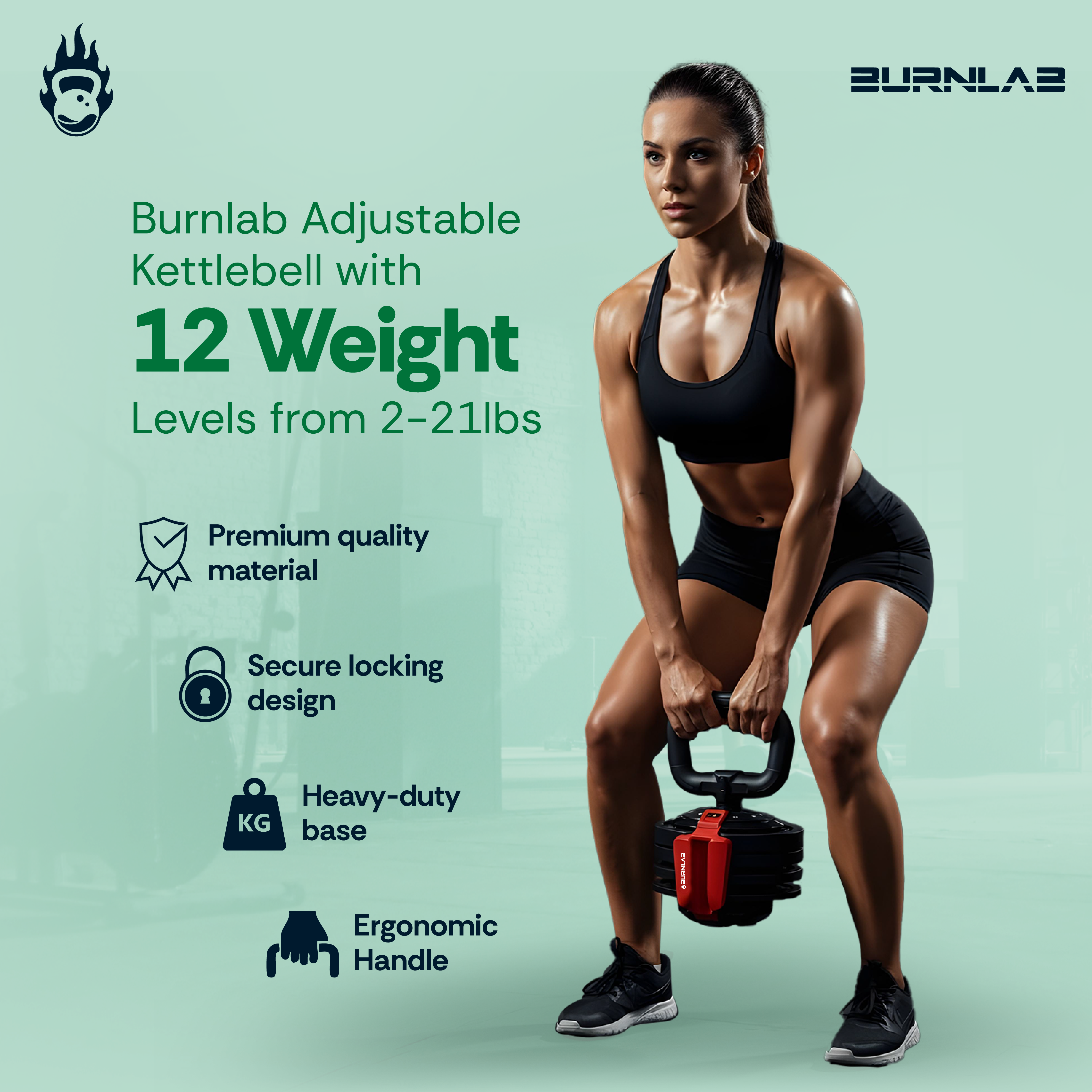 Burnlab Stack Adjustable Kettlebell